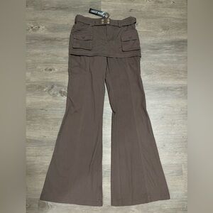 NWT Dolls Kill / Current Mood Brown Pants
